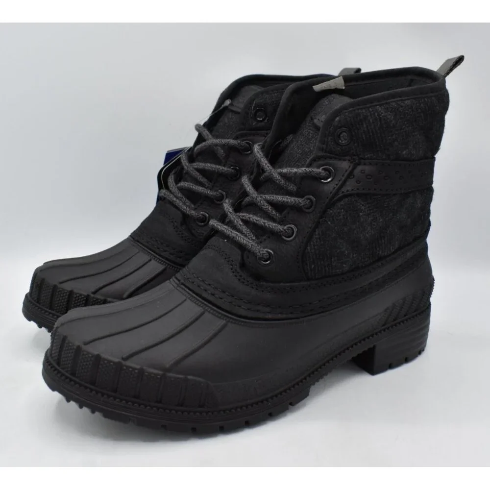 Kamik Womens Size 7 Sienna Mid 2 Black‎ Waterproof Duck Boots Shoes